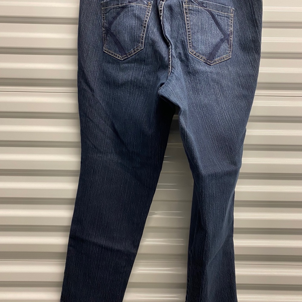 Worn jeans in good condition.